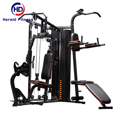 Dezhou Fitness Integrated 3 Station Commercial Multi-Gym Fitness Machine with Bodybuilding Function Big Discount for Gym Centres