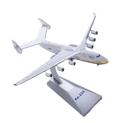 High Simulation 1/400 A-225 Aircraft Model 400A 225 Aircraft Model Finished Metal Ornaments Creative Home Decoration Military