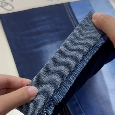 OEM Bull Spandex Denim Stretch 10oz Woven Jeans Fabric Wholesale Bull Denim Cloth for Fashion Brand