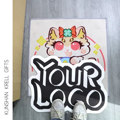 3d Printed Carpet Standing Floor Grip Mat Custom Chair Mat Office Business Rugs Custom Plush Door Mat LOGO Small Rug