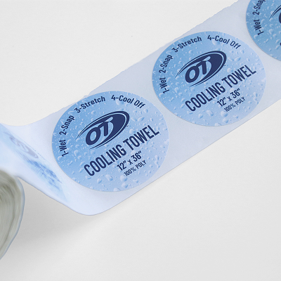 Customized food container Label Waterproof label Food container packaging Environmental packaging label
