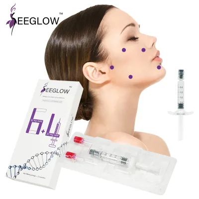 64mg/2ml HA Liquid Injection for Under Eye Anti-Aging and Wrinkle Reduction Skin Treatment Booster