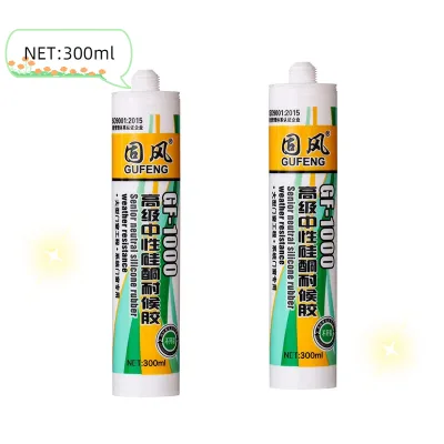 OEM Neutral Silicone Sealant Glue for Construction Transportation Tile Bonding with Main Raw Material