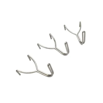 Stainless Steel Storage Rack Hanging Board Hole Hook Wall-Mounted Hardware Fastener Pegboard Hook