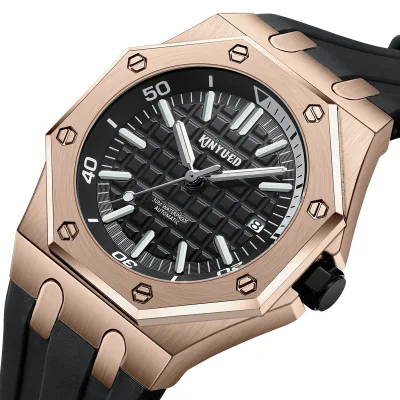 Diver Luxury Watches Sports Men Diving Mechanical Watches Private Label 3ATM Glass Waterproof Watch 16mm