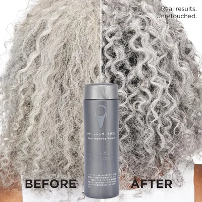 Q8 Color Brightening and Nourishing Shampoo for Gray Hair, 8 Shades Color Depositing Toning Shampoo for Color Treated Hair