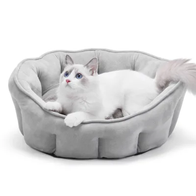 High Quality Custom Removable Washable Waterproof Dog Bed Hot Selling Soft Pet House with Shell Design