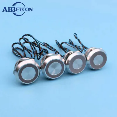 IP68 Waterproof Pushbutton Switch Piezo Switches IP69K Sealing