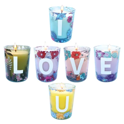 Lotaroma wholesale custom glass Jar Scented candle OEM private label manufacturer
