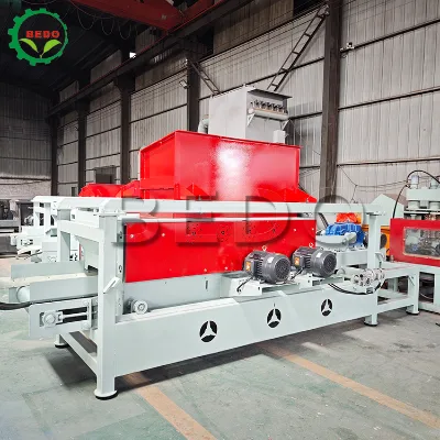 Professional Log Wood Shaving Machine PLC Automatic Chicken Farms Used Wood Shaving Machine with Competitive Price