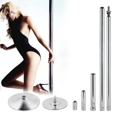 Wholesale Strippers Practice Rotating Fixed Household&Ballroom Portable Pole Dance Spinning Pole