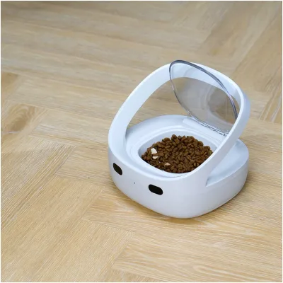 Microchip-Controlled Automatic Pet Feeder Eco-Friendly and Battery-Powered for Multiple Dog Households Avoids Food Grabbing