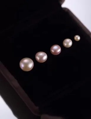 BOYI Allergy Resistant Pure Silver S999 Earrings Pearl Earrings