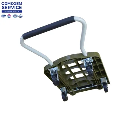 Sturdy PH1010C Platform Hand Truck 60KG Load Capacity Durable Construction 3 Inch Wheels L430XW380XH790mm Moving Cart