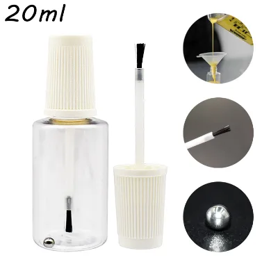 Empty 2 in 1 20ml Paint Scratch Removal Bottle Repair Touch Pen Car Paint Touch up Paint Pen Bottle