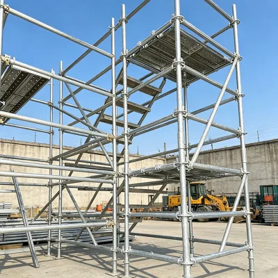 Customizable Ring-lock Scaffolding Crossbars for High-altitude Construction Projects in Buildings and Bridges