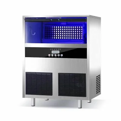 90KG Cube Ice Machine Energy Saving Crystal Ice Machine Cube Maker Ice Machine Guangzhou Factory Warehouse Price
