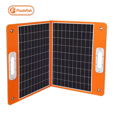 Wholesale 60W 100W Popular Outdoor Camping Solar Panel 18V Flexible Foldable USB3.0 Type C DC Port for Solar Generator Energy