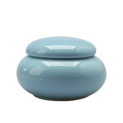 Cute Mini Ceramic Tea Coffee Medicine Can/tank