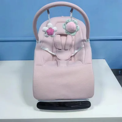 Portable Baby Electric Rocker Multi-Function Automatic Infant Bed for Dining Living Room Use Modern Style