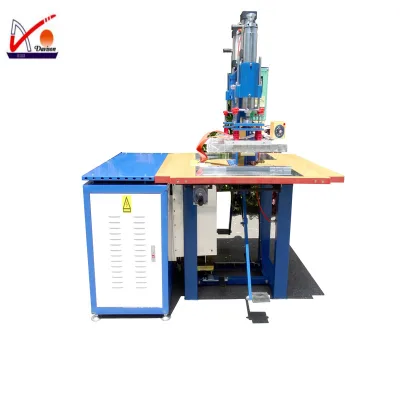 New Davison Logo Embossing Machine for Underwear Clothes Leather Patterns-5KW Power CE Certified