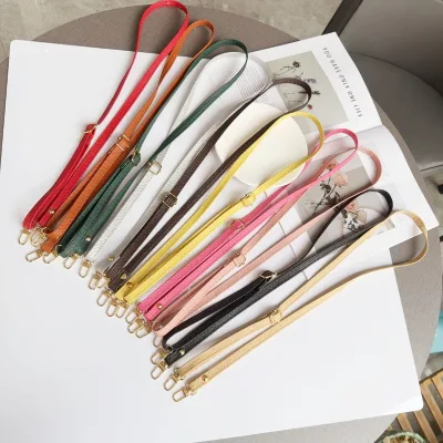 Litchi Pattern Adjustable Long Lanyards for iPhone Case PU Leather Crossbody Phone Shoulder Strap for iPhone 16 Phone Case