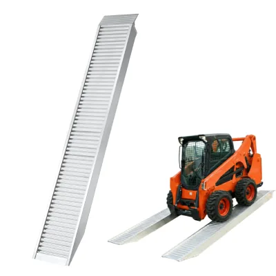 Heavy Duty Truck Ramps Aluminum Channel Ramps for Car Auto Hauler Flatbed Trailer Loading System CE Certified