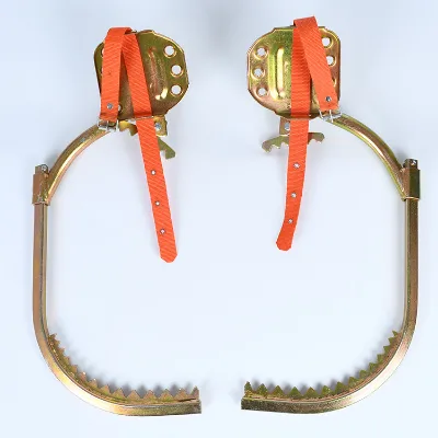 Wooden Pole Foot Buckle, Crampons Climbing Trees, Tree Climbing Tool Pole Climbing Spike Stainless Steel