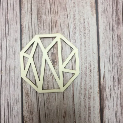 Custom Laser Cut Wood coaster Wood Drink Coasters