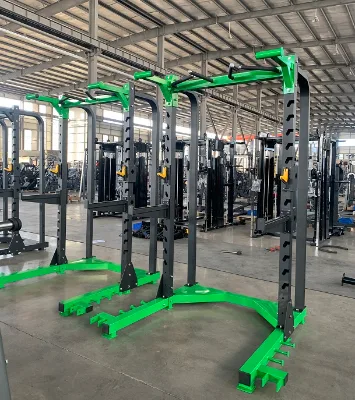 Commercial-grade Squat Rack, Weightlifting Rack, Squat Half-frame, Bench Press Safety Rack