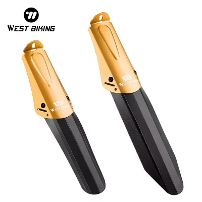 WEST BIKING New Children's Mountain Bicycle Fender Trailer Durable Dirt MTB Bike Mudguard Child 20Inch Bicycle Waterproof Fender