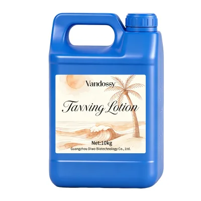 VANDOSSY Tanning Lotion 10kg Custom Label Private Label Tan Enhancer Tyrosine Fruit Extract Deep Bronzing Moisturizing Bulk