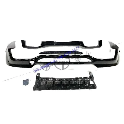 G02 X4M Rear Diffuser for X4 G02 2018y PP Material Rear Lip M Style Diffuser for X4 G02