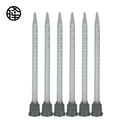 Durable 90.7mm Plastic Square Static Mixers for 1:1 Epoxy Resin Injection Modling Type Use
