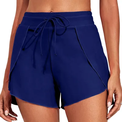 Womens Stretch Breathable Board Shorts Quick Dry Surfing Swimming Trunks Female Swimwear Swim Beach Shorts for Women