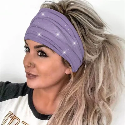 HZM-60767 Headbands for Women African Boho Wide Hairband Headband Knotted Head Wraps Turbans Hair Accessories