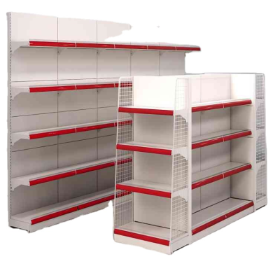 Standardized Storage & Advertising Equipment for Chain Stores Metal Display Stands and Supermarket Racks