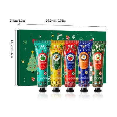 Wholesale Christmas Hand Cream Gift Box Moisturizing and Whitening Hand Cream Set Box