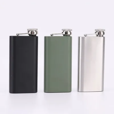Wholesale High quality 6oz Custome hip flasks for camping outdoor