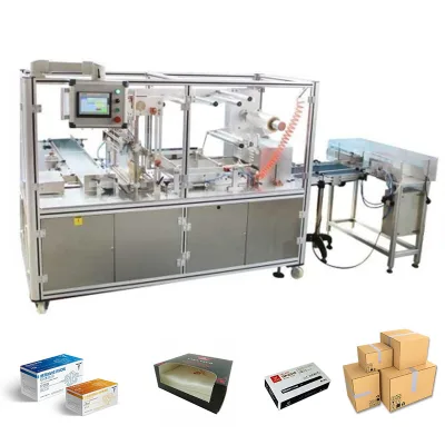 Automatic Horizontal Carton Packing Machine Automatic Round Bottle Small Boxing Cartoning Machine