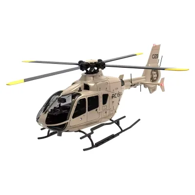 New Rc Helicopter True Culvert EC135 C123 Simulator Dual Brushless Motor Streaming Positioning Remote Control Airplane Model