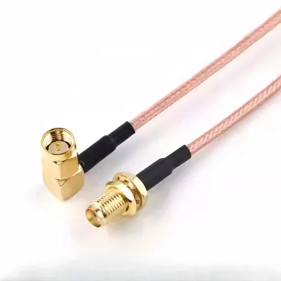 RG316 SMA SMB RF Coaxial Cable Extension 10cm 20cm MMCX GSM GPS Antenna Connector Manufactured Accessory Communication Cables