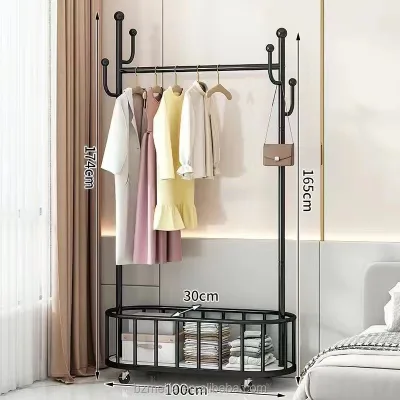 2023 High Quality Coat Hanger Stand Coat Rack Free Standing Combined Type Coat Stand
