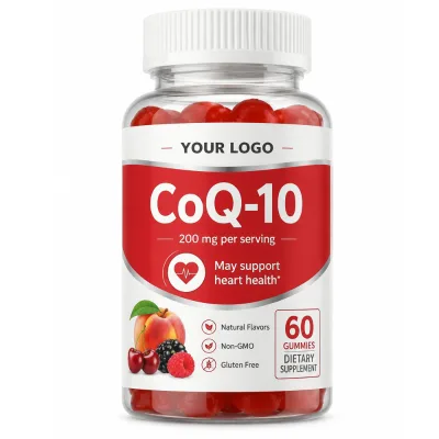 Gluten Free High Potency Multivitamin CoQ10 Gummies Ubiquinone Formula Heart & Energy Gummy Supplement