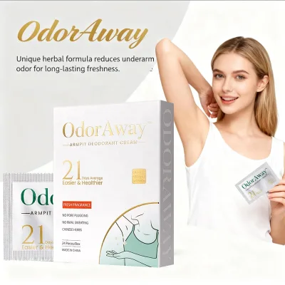 Herbal Deodorant Long Lasting 21 Days Antiperspirant Armpit Deodorant Cream