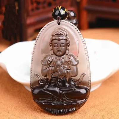 Natural Jade Necklace Pendant for Men and Women Lucky Jade Pendant Jewelry
