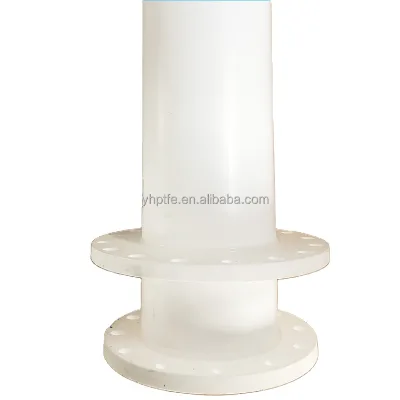 25% Glass Fiber Filled Modified PTFE Extruded Tube DIP Pipe From Factory Supplier
