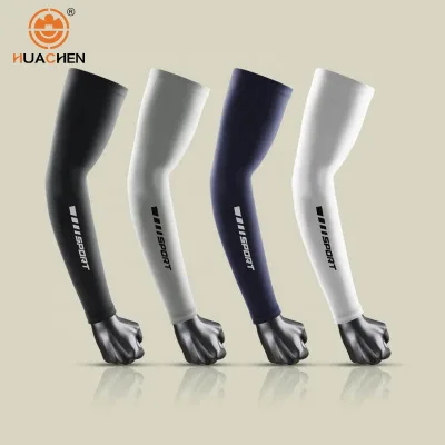 Huachen Outdoor Riding Travel Sunshade Breathable Anti-Uv Seamless Eco-Friendly Quick Dry Sports Unisex Arm Sleeve