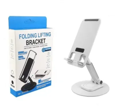 Manufacturer's Direct Sales Mobile Phone Folding Bracket with Adjustable Angle Desktop Folding Mobile Phone Bracket