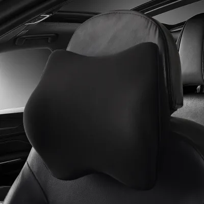 2025 Custom Embroidered Orthopedic Wheelchair Car Outdoor Lumbar Support Pillow Chair Memory Foam Back Pillow Cushion